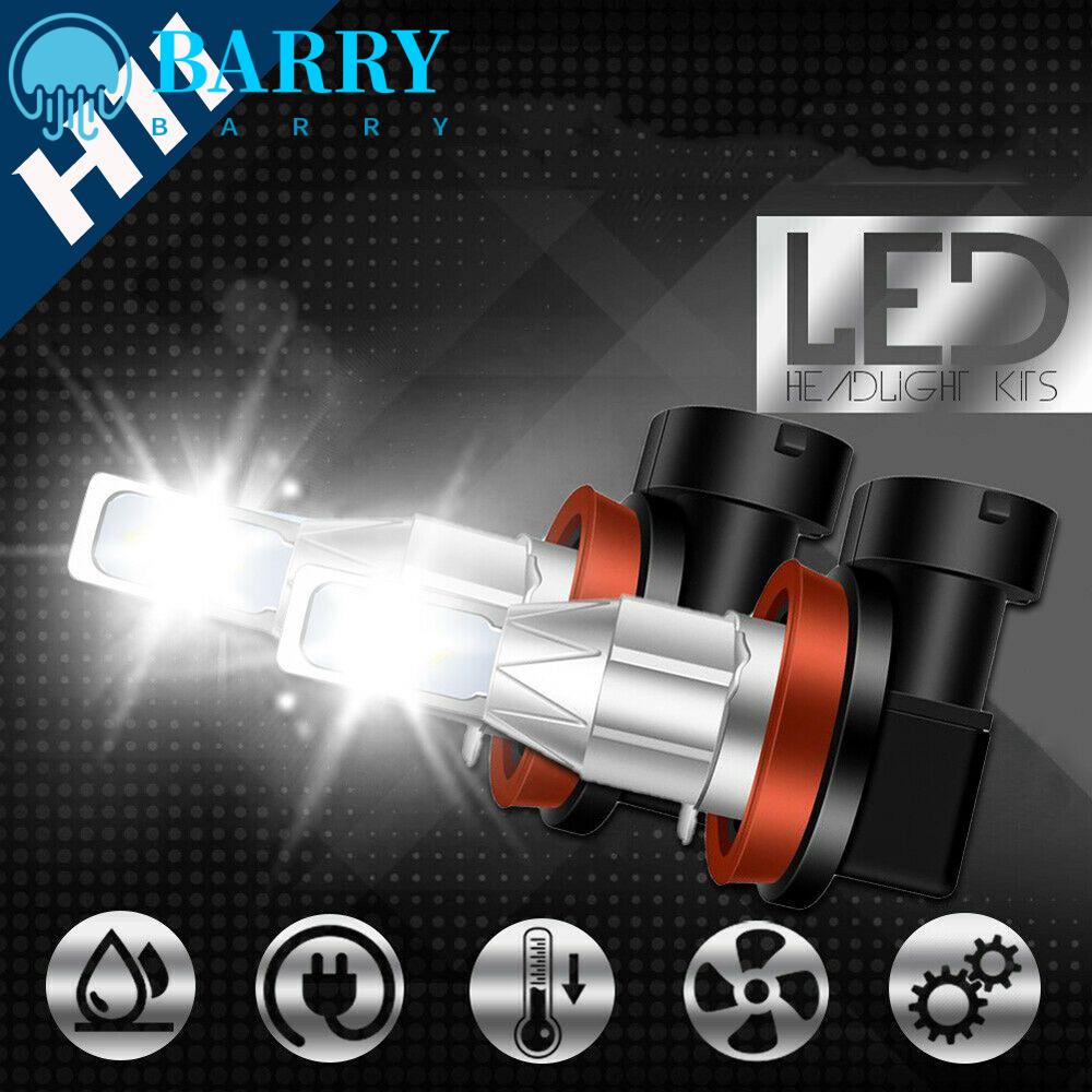 Bộ 2 Đèn Pha LED H11 Tự Động Xoay 360 Độ Chuyên Dụng Cho Xe Hơi Harry