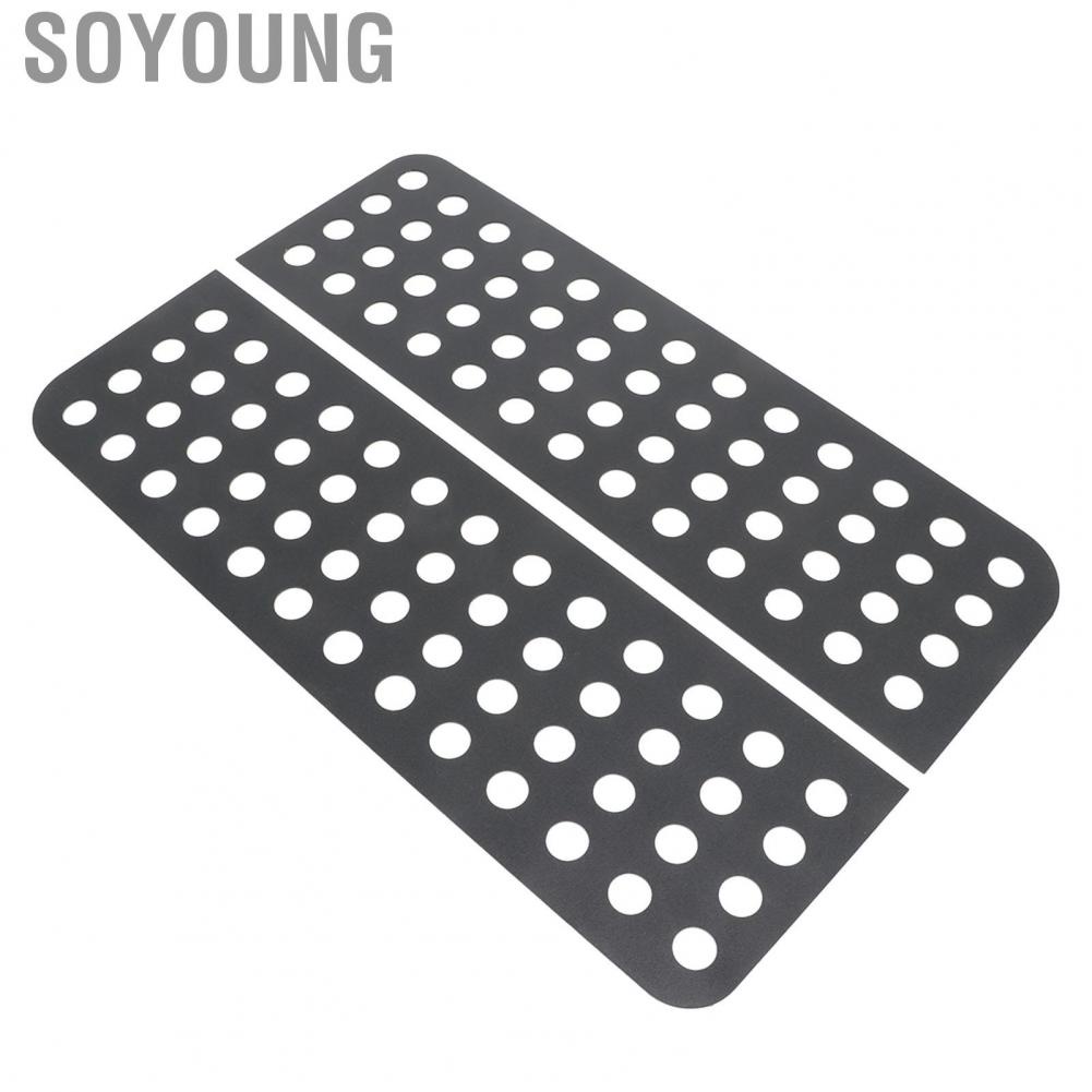 Soyoung 2 Pcs Rear Door Window Decals Aluminium Alloy Glass Panel Trim Strip  for Wrangler JK Unlimited 2007 2008 2009-2017