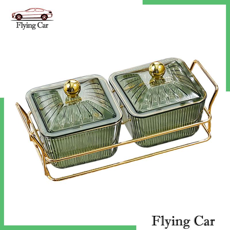 Đĩa Chia Ngăn Đựng Bánh Cupcake / Trái Cây Khô Kiểu Dáng Hiện Đại Lzdjfmy2