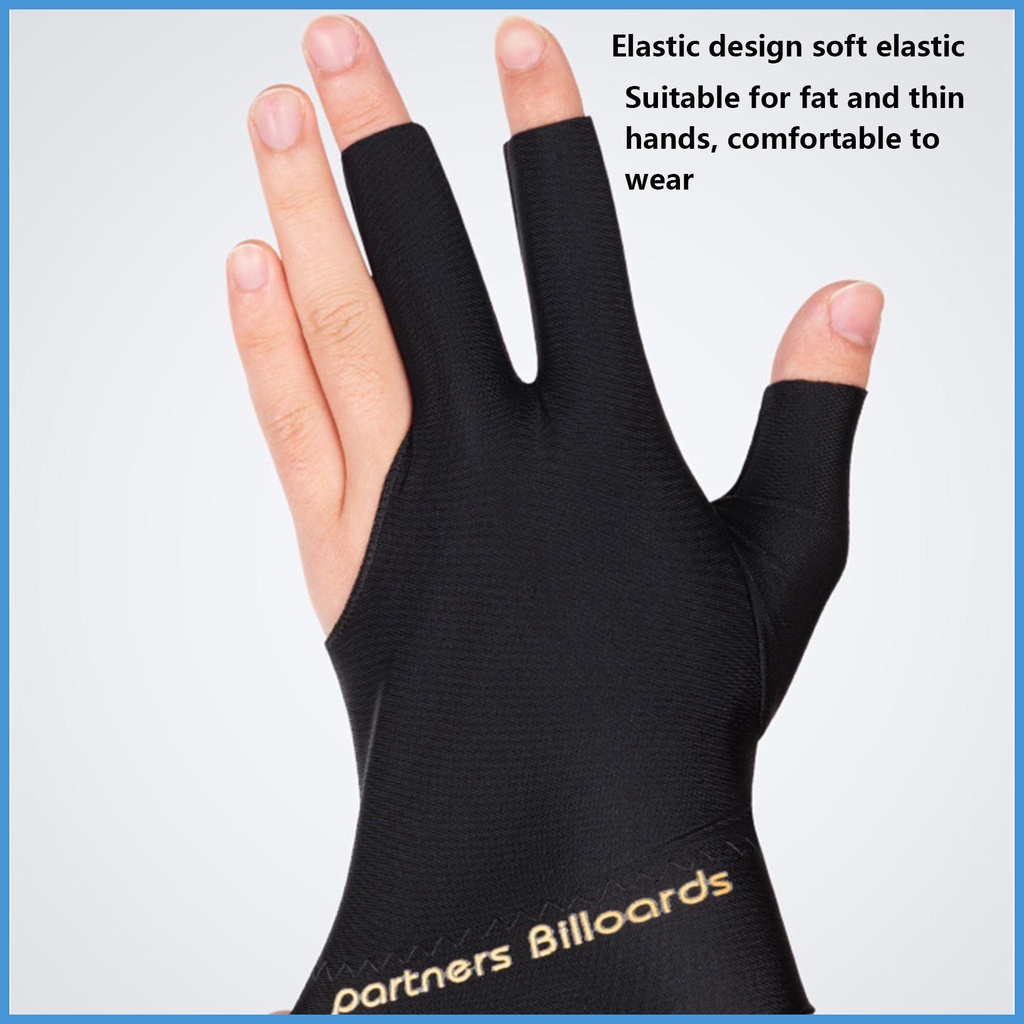 Găng Tay Ba Ngón Chống Trượt Dùng Để Chơi Bida