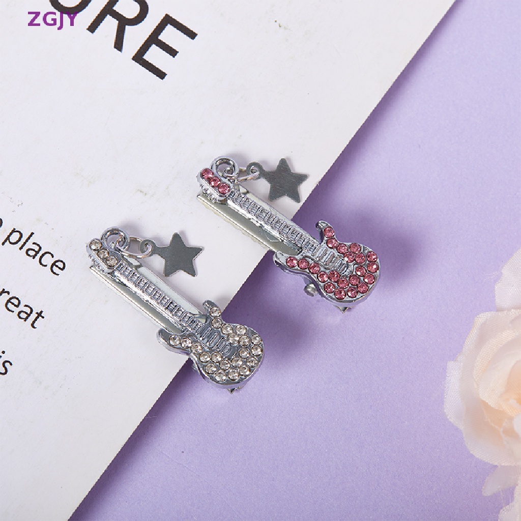 Kẹp Tóc Hình Ngôi Sao Đính Pha Lê Lấp Lánh Phong Cách Harajuku Lolita Y2k Mới