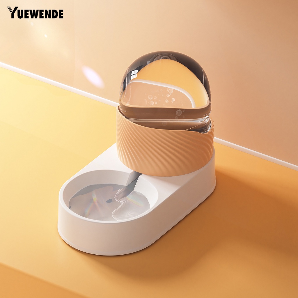 1 Bộ Dụng Cụ Cho Thú Cưng Ăn Tự Động Chia Ngăn Khô Và Ướt