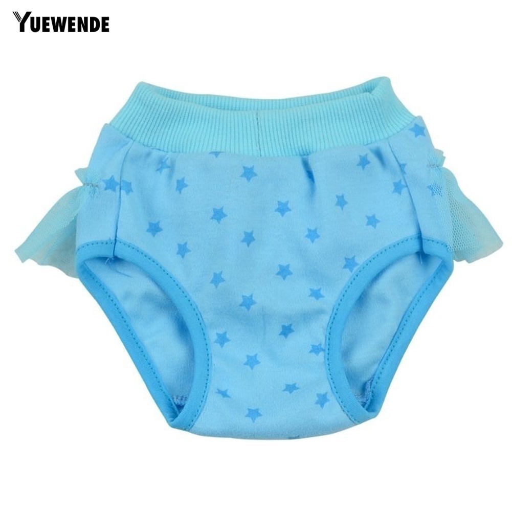 Tã Quần Chất Liệu Cotton Đính Nơ Xinh Xắn Cho Cún Cưng