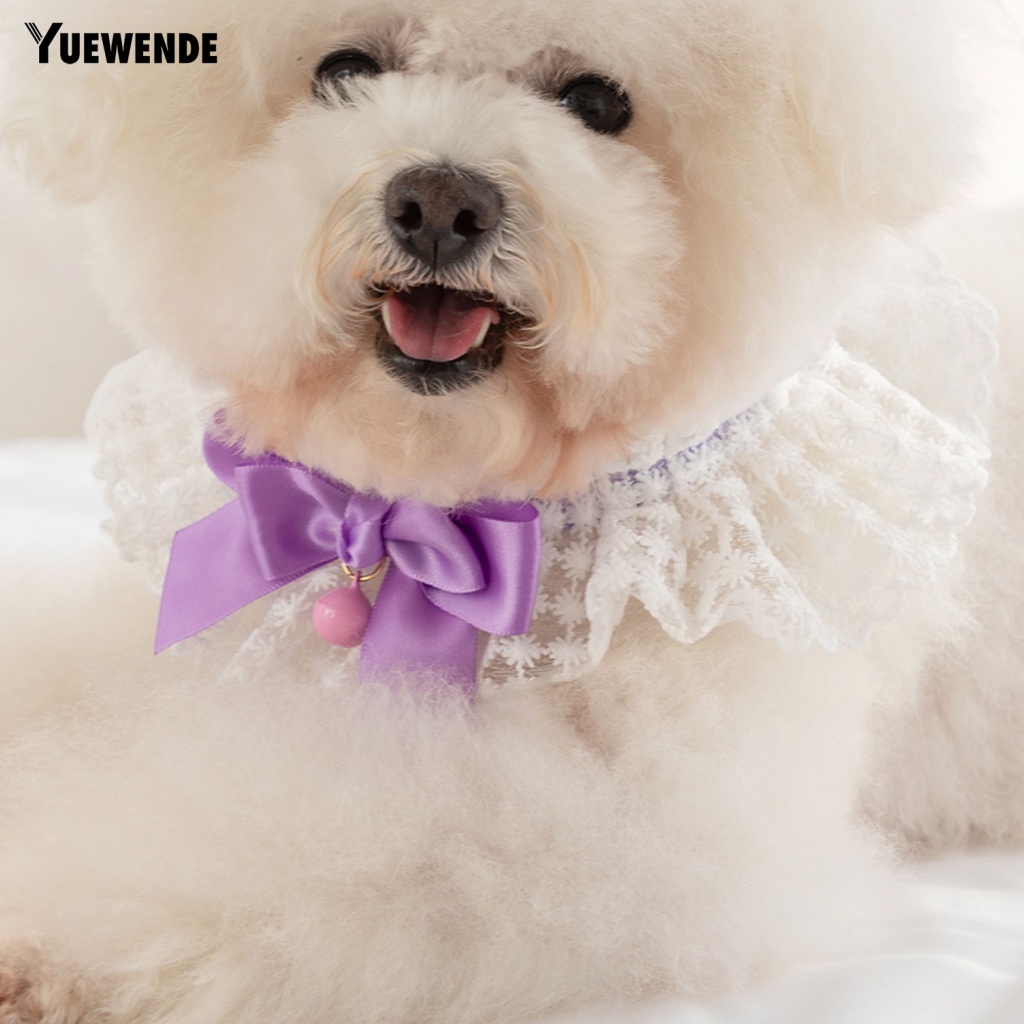 Yếm Ren Đeo Cổ Dắt Thú Cưng Đi Dạo Không Mùi YE.B