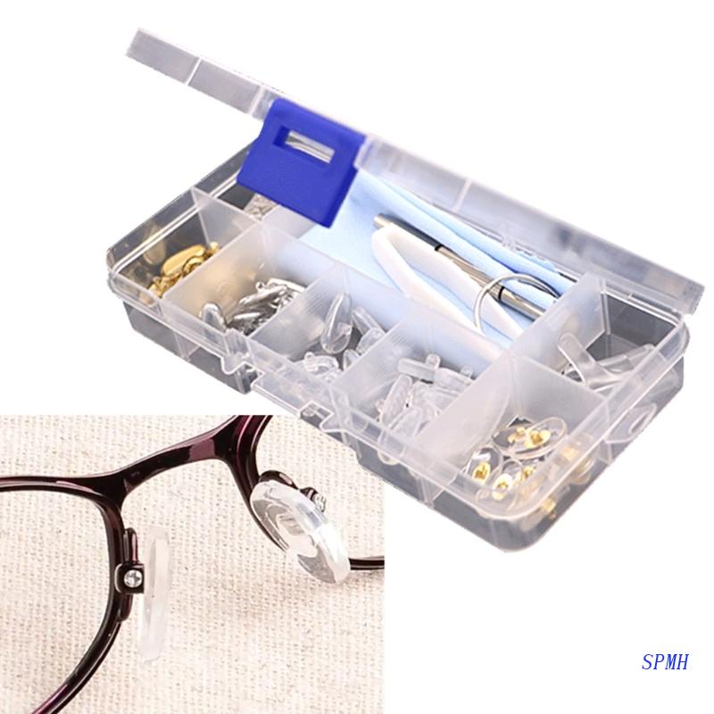 Bộ 25 Cặp Đệm Mũi Silicone Chống Trượt Cho Mắt Kính