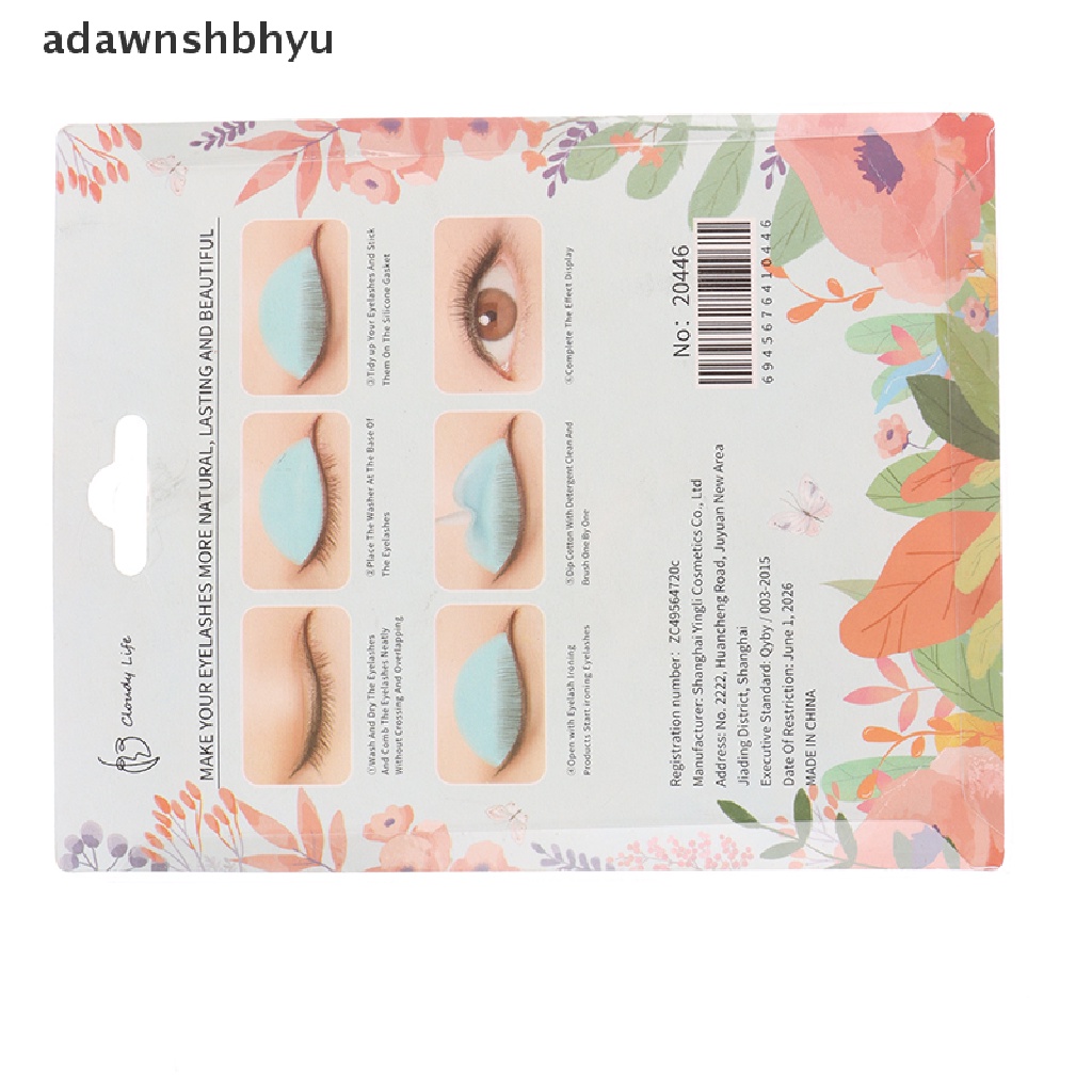 Set 5 Cặp Đệm Silicone Hỗ Trợ Uốn Mi Tiện Lợi