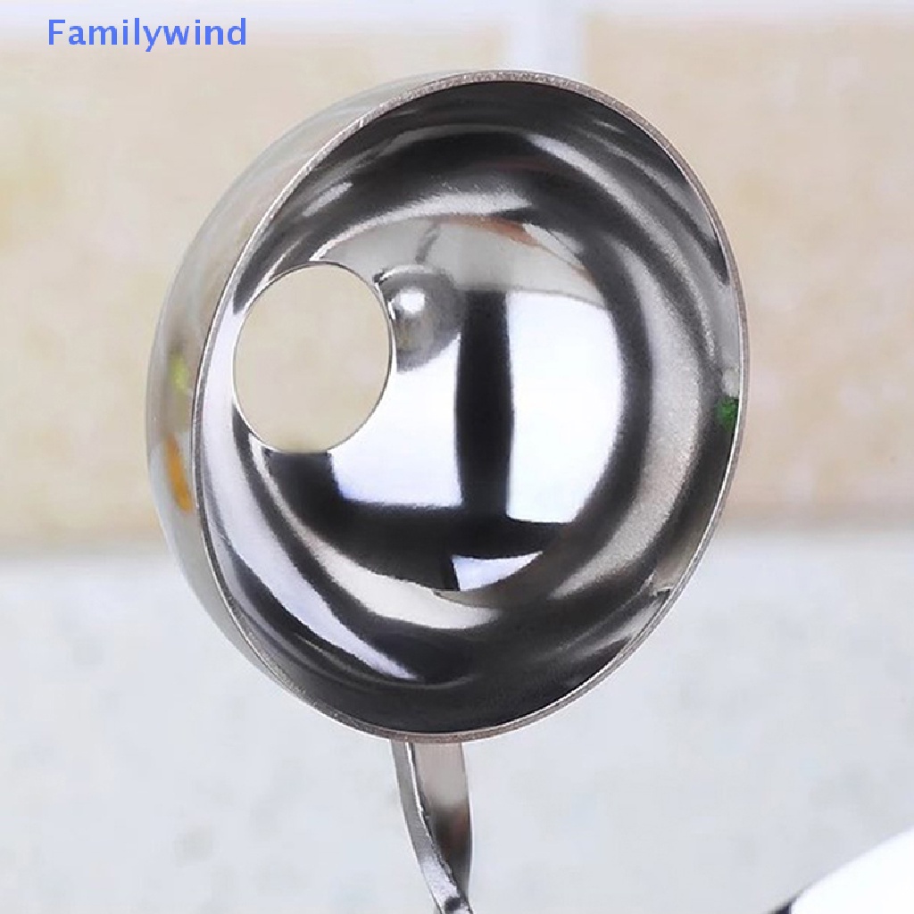 Khuôn Làm Thịt Viên / Kem Viên Bằng Thép Không Gỉ Thiết Kế Có Lỗ Tiện Dụng Cho Nhà Bếp