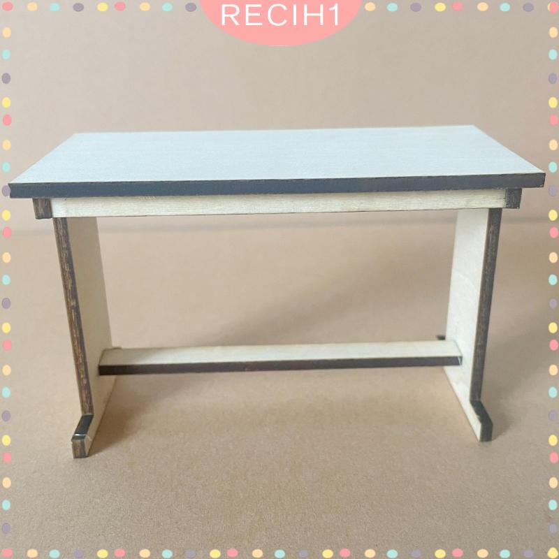 Mô Hình Nội Thất Mini Bằng Gỗ Tỉ Lệ 1: 12 Dùng Trang Trí DIY