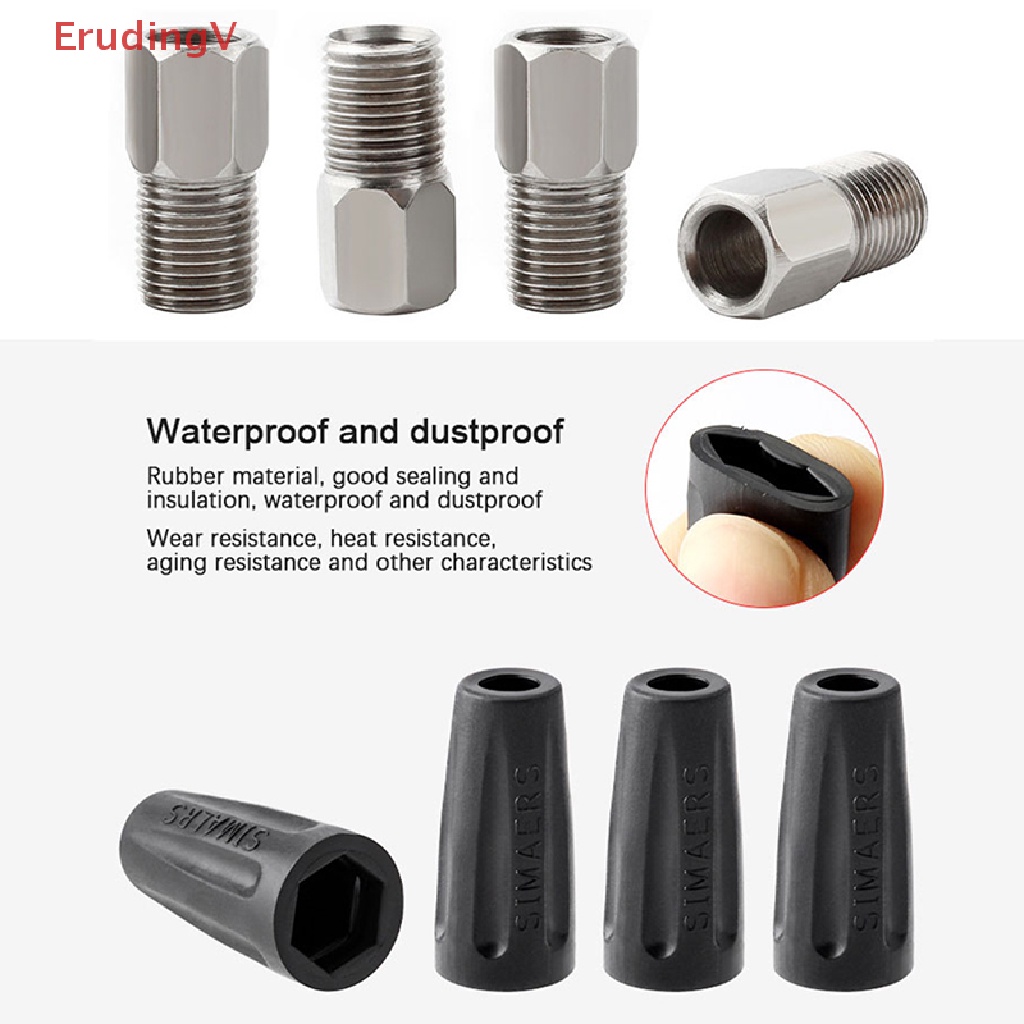 [ErudingV] Ống Bơm Dầu Thủy Lực Dạng Vòng Chữ T Cho Xe Đạp