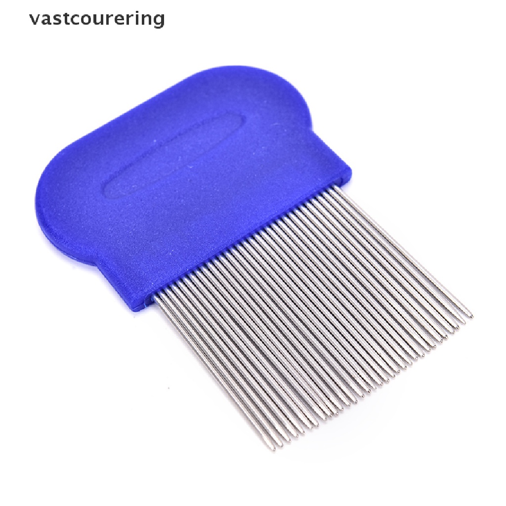 Vast Lược Chải Tóc Anoplura Flea Bằng Thép Không Gỉ Cho Trẻ Em