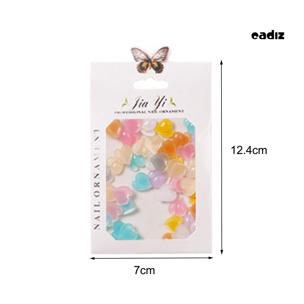 Túi 50 Miếng Dán 3D Trang Trí Móng Tay Nghệ Thuật Không Phai Chống Trầy Xước Không Dính Dễ Tháo Gỡ