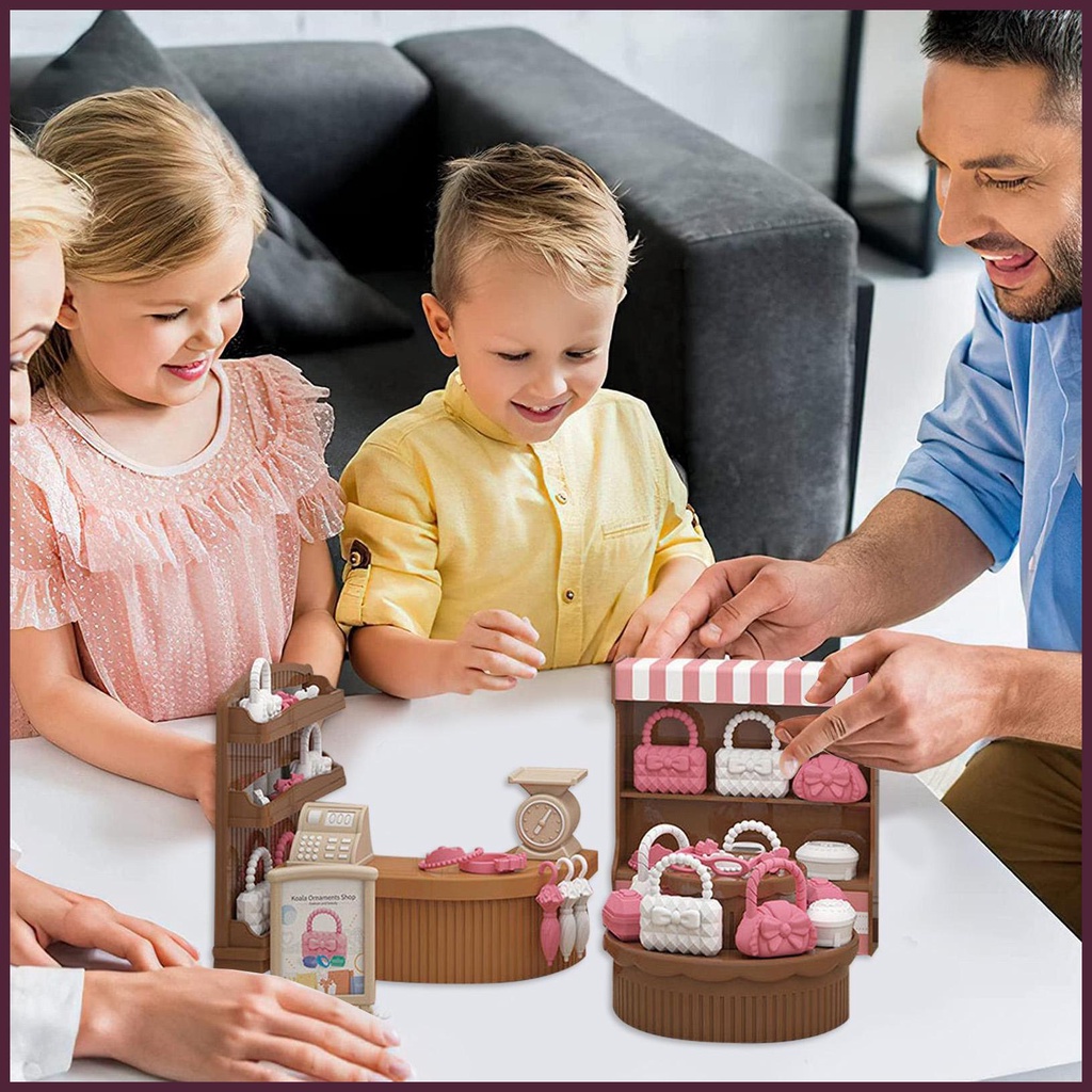 Bộ Đồ Chơi Nội Thất Trang Trí Nhà Búp Bê Tỉ Lệ 1: 32