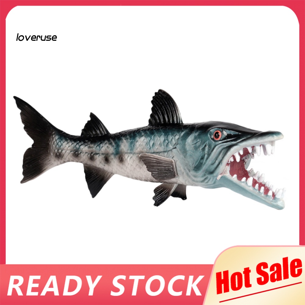 Mô Hình Động Vật Biển Răng Sắc Bén Độc Đáo Trang Trí Nhà Cửa