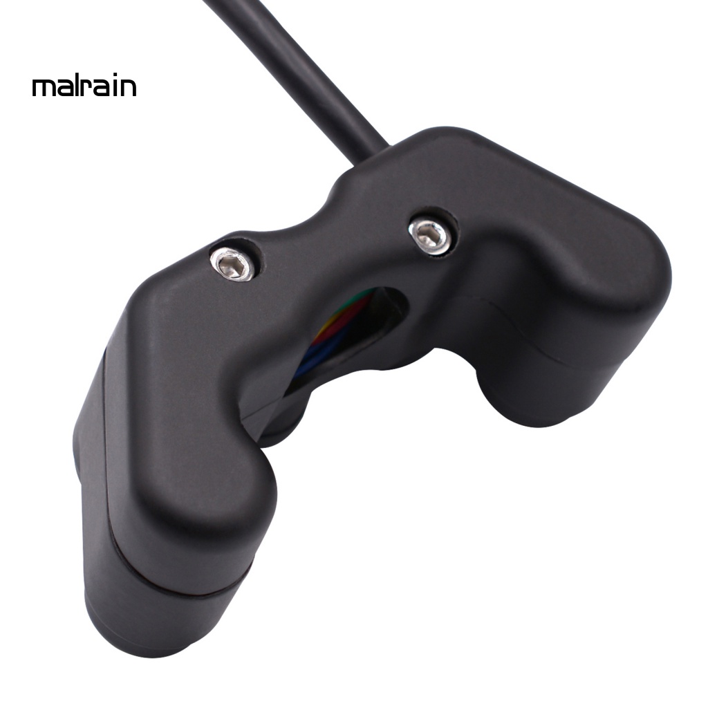 Công Tắc Đèn Sương Mù Gắn Tay Lái Xe Máy 5 Nút Bằng Hợp Kim Nhôm Chống Thấm Nước