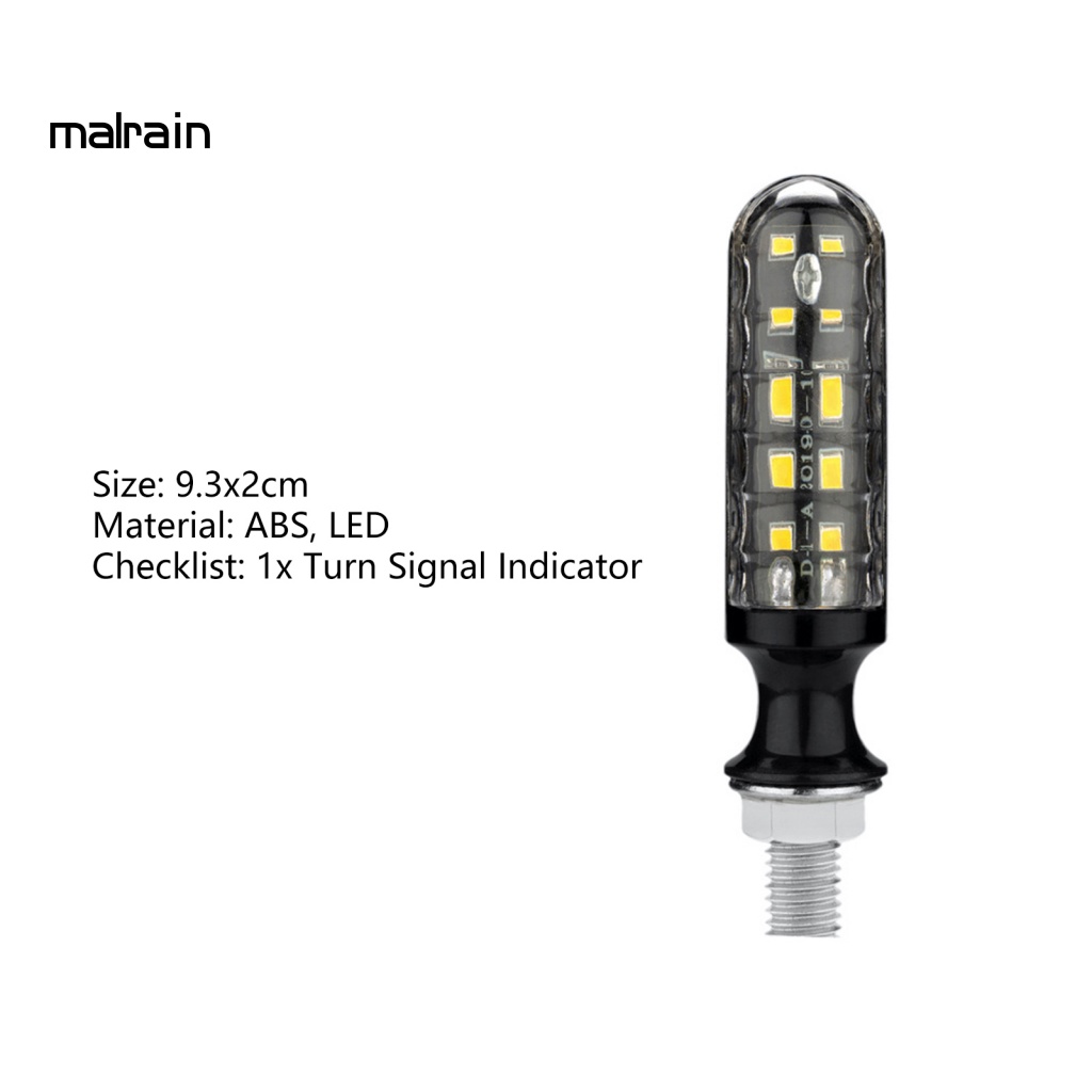 Đèn Xi Nhan 12V Chống Va Chạm Tiết Kiệm Điện Cho Xe Máy