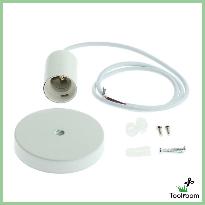 [Toolroom] Giá Đỡ Bóng Đèn Loại Vít Màu Đen