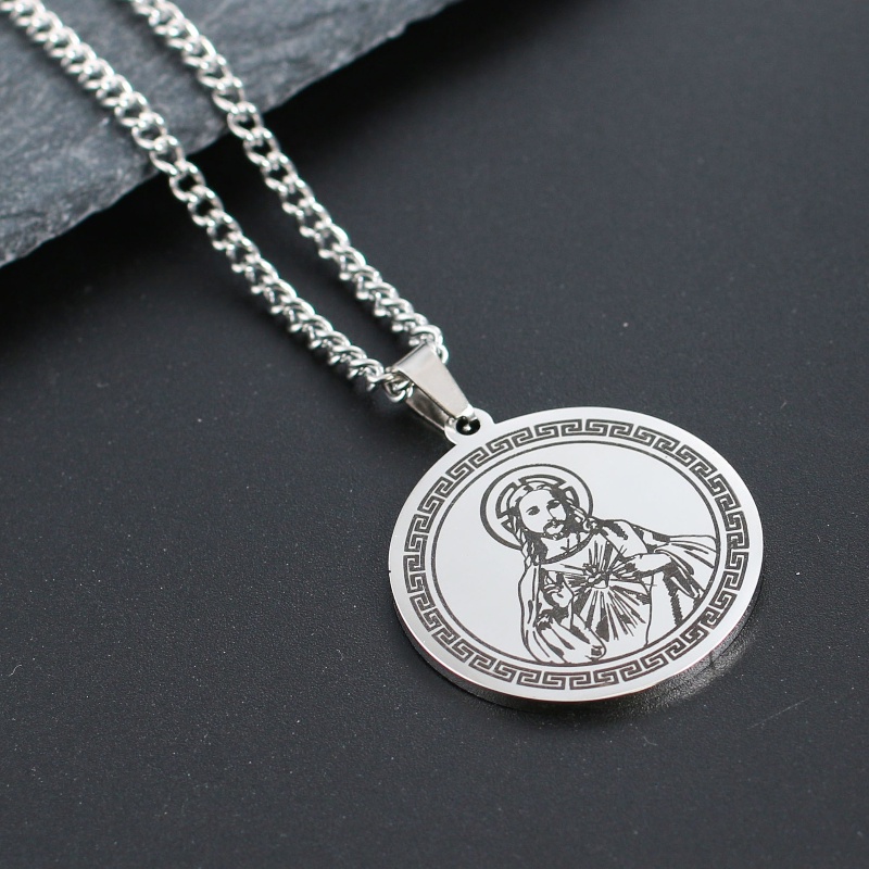 Z Vòng cổ Bằng Thép Titan Không Gỉ Phong Cách Hip Hop Cho Nam Và Nữ