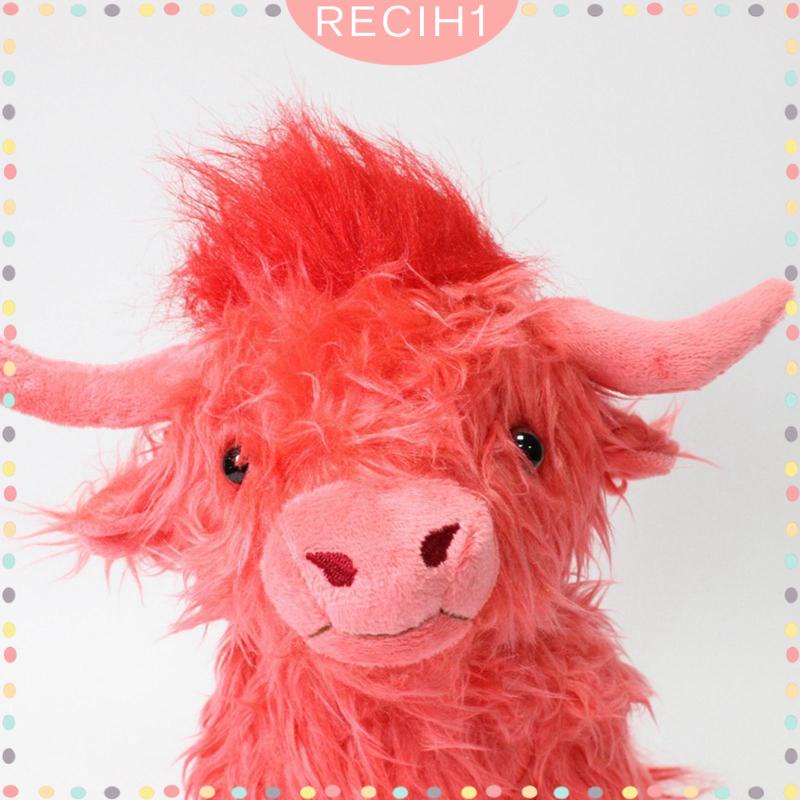 Bò Nhồi Bông Trang Trí Phòng Cho Bé