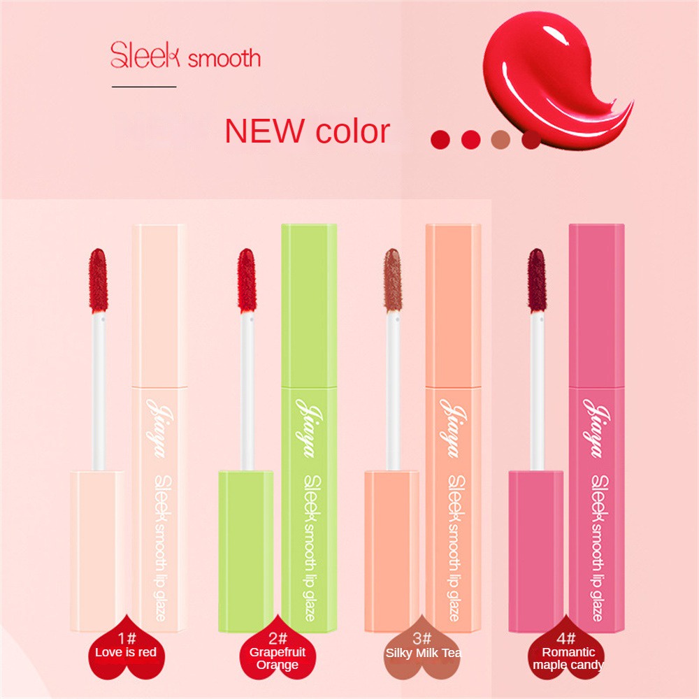 Jia Ya Son môi gương ánh sáng môi men giữ ẩm không dính cốc không thấm nước không làm mất sắc tố mỹ phẩm quà tặng ngày Valentine royal1.vn