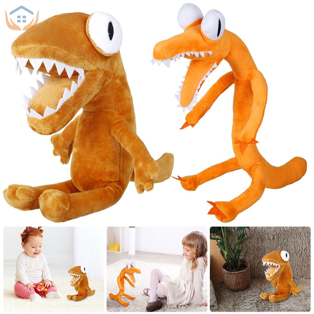 Thú Nhồi Bông Hình Quái Vật Hoạt Hình 30cm Tắc Kè Hoa Cầu Vồng Dễ Thương Cho Bé Tkc0606