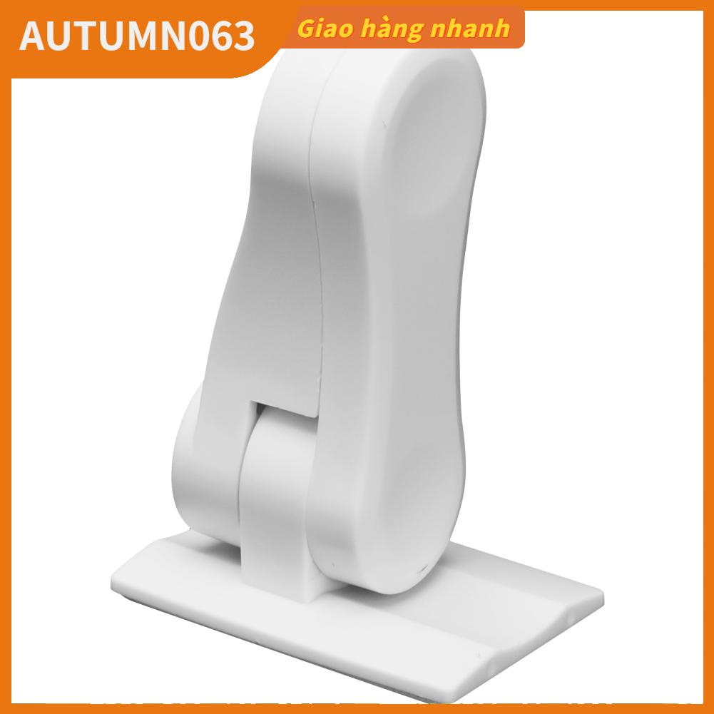 Autumn063 4 Cần Cửa Khóa ABS Trắng Tay Cầm An Toàn Cho Trẻ Em Phụ Kiện Ngăn Ngừa Mới Biết Đi Mở