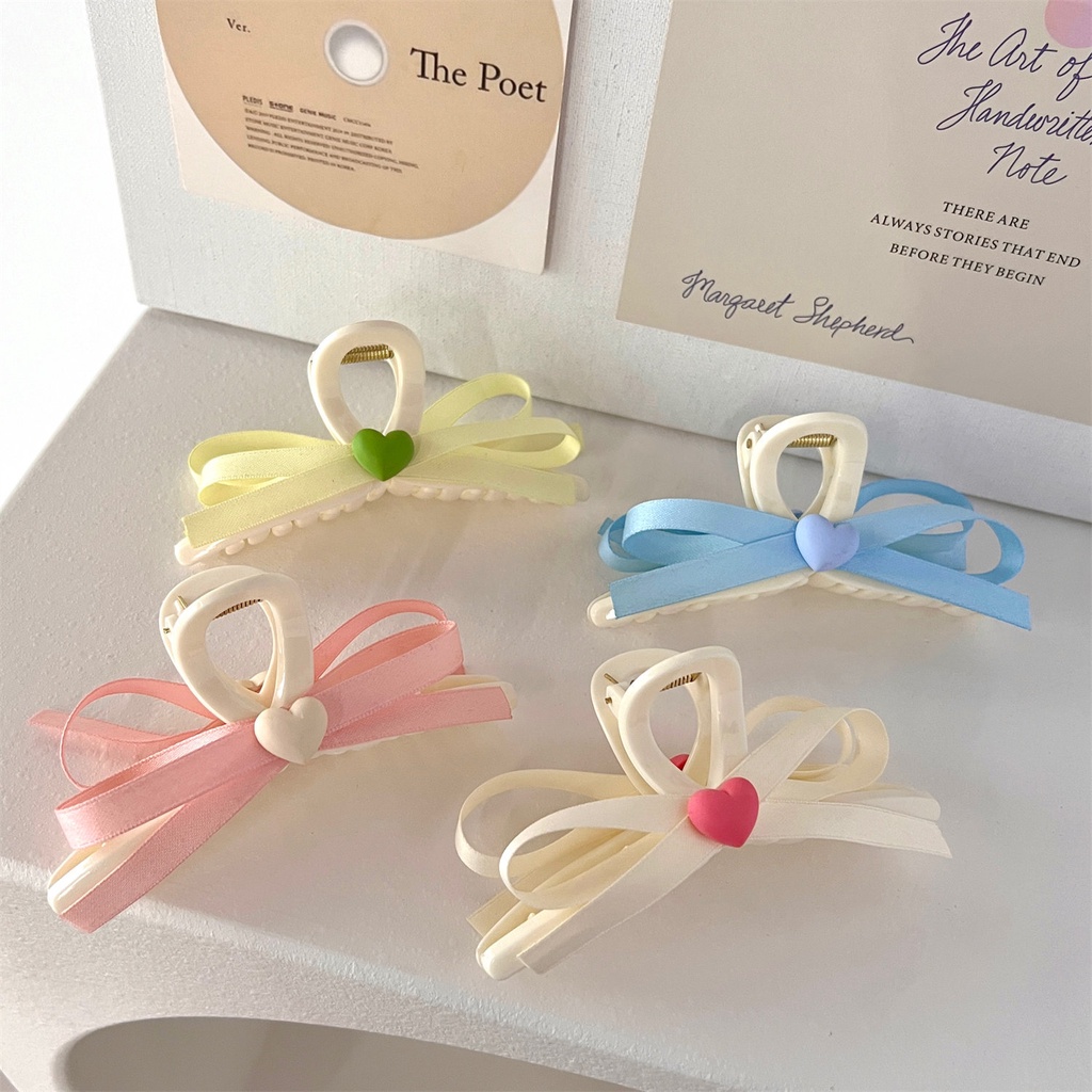 Kẹp Tóc Nơ Bướm Sau Lưng Ngọt Ngào