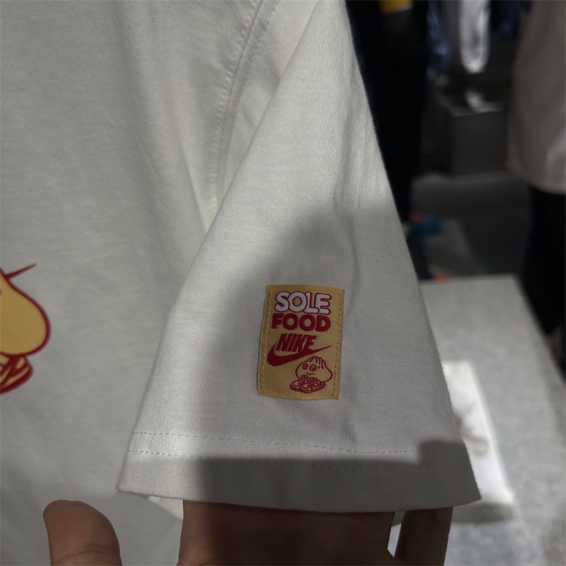 Jordan 100% cotton t-shirt nam thoáng khí phim hoạt hình in thể thao giản dị cổ tròn tay ngắn