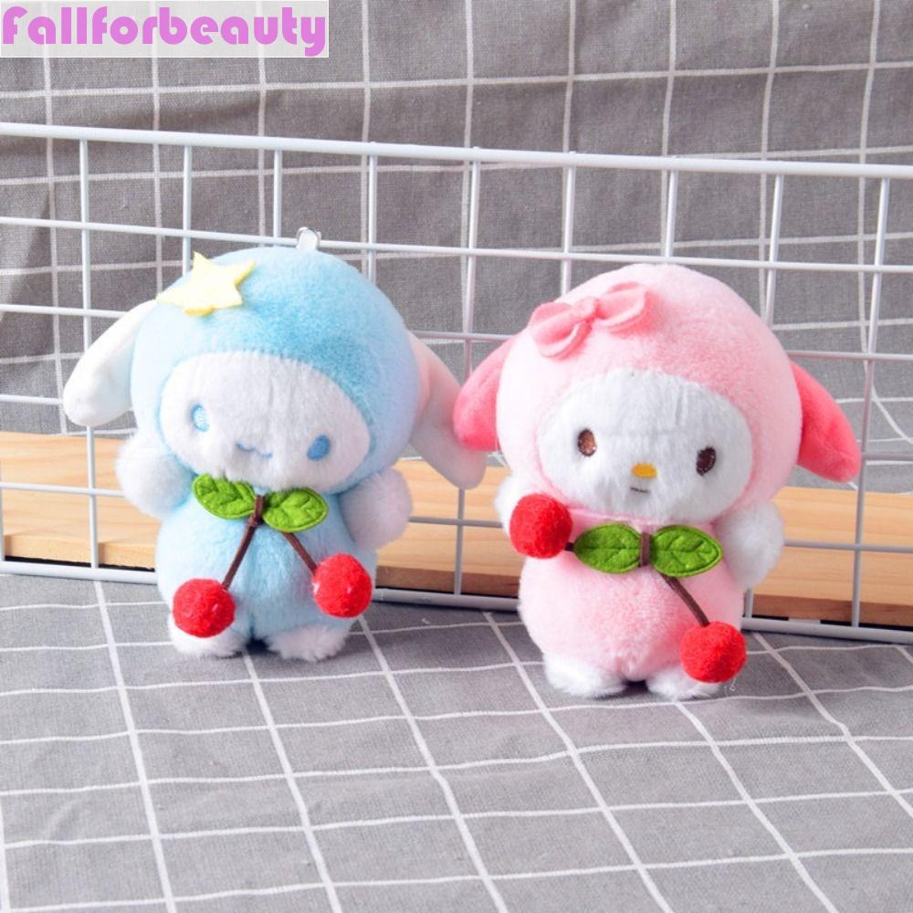 Móc Khóa Hình Quả Cherry Nhồi Bông Kuromi Kawaii Pochacco Y2K Dễ Thương Dành Cho Ba Lô Trẻ Em
