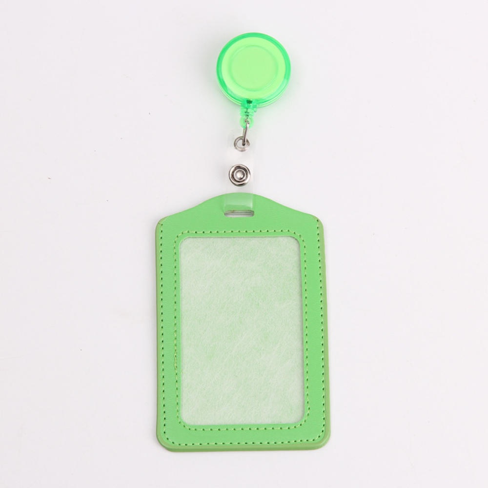 Bao Đựng Thẻ ID Bằng Da PU Có Thể Thu Gọn Tiện Dụng