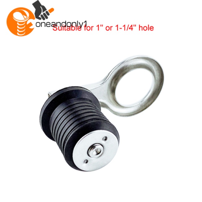 Nút Chặn Cống Thoát Nước Bằng Thép Không Gỉ 304 25mm / 32mm Dành Cho Thuyền