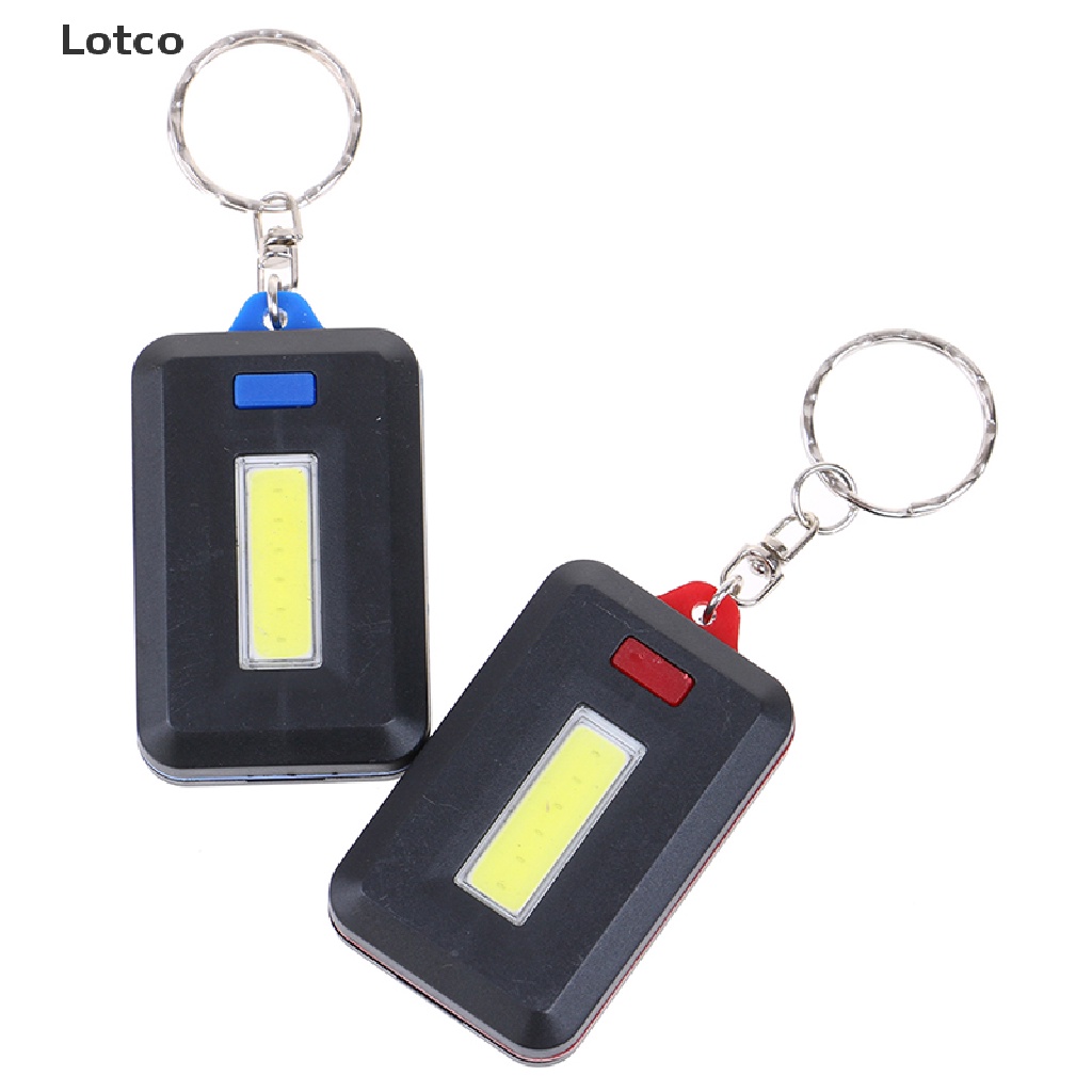 Lotco COB đèn pin keychain mini LED Đèn pin xách tay ngoài trời khẩn cấp ánh sáng VN