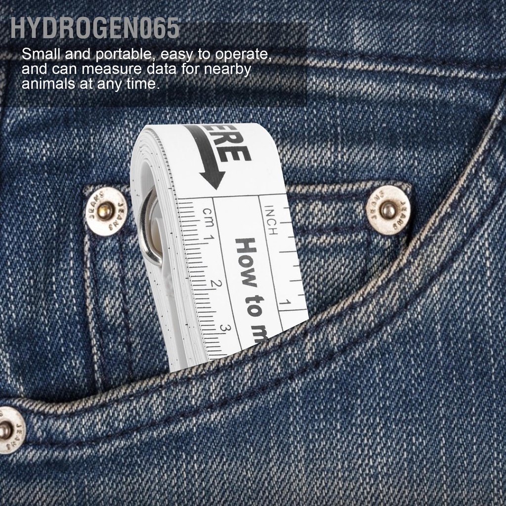 Hydrogen065 Băng đo trọng lượng động vật di chiều cao bán thân Thiết bị nông nghiệp cho ngựa