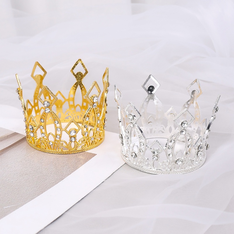 1 Que Cắm Trang Trí Bánh Kem Hình Vương Miện