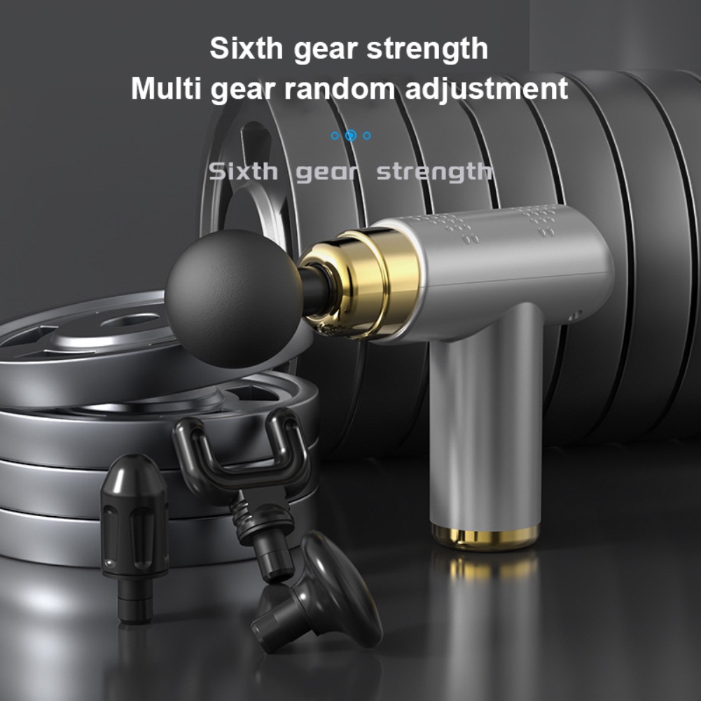 Súng Fascia Chạy Điện Máy Mát Xa Cổ Tử Cung Và Thắt Lưng Thư Giãn Cơ Bắp Okase