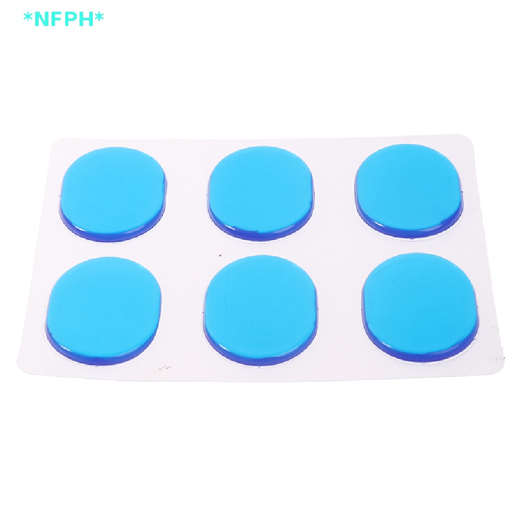 Bộ 6 Miếng Đệm Giảm Âm Bằng Silicone Cho Trống Mới Áo Thun Thiết Kế Mới Năng Động Thời Trang