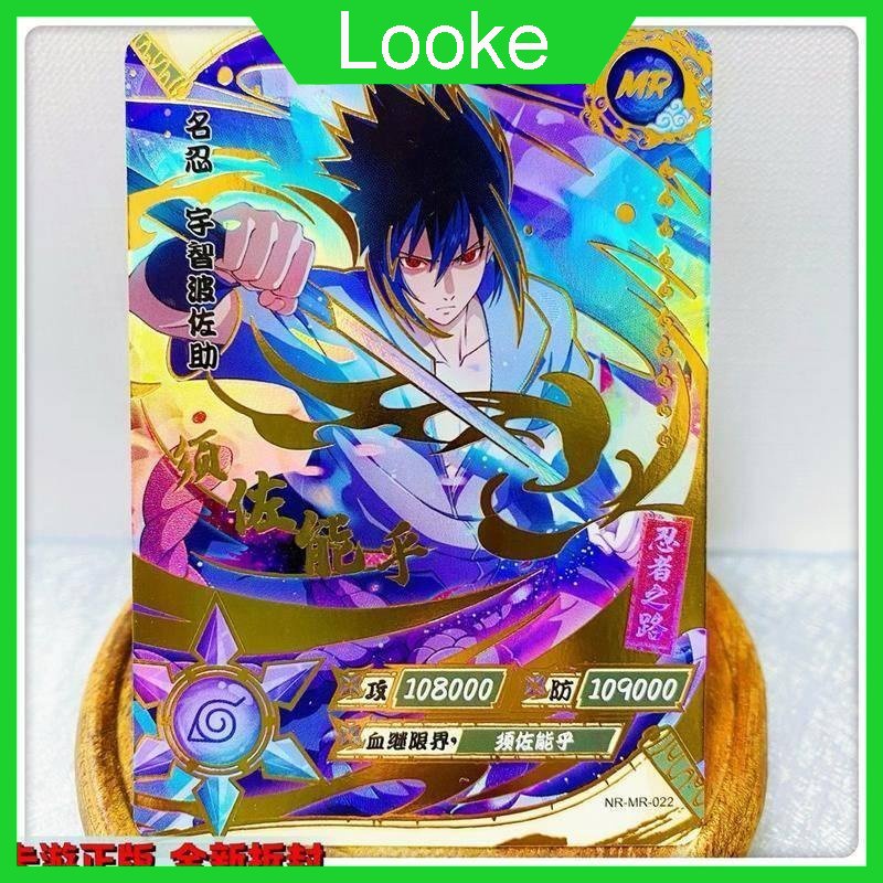 Thẻ Bài Đồ Chơi Nhân Vật Hoạt Hình Naruto MR Rare Otsuki Kaguya Sasuke Chishou 58]