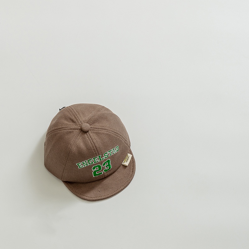 Mũ Lưỡi Trai Mềm Mại In Chữ Cái Phong Cách Hip Hop Cho Bé