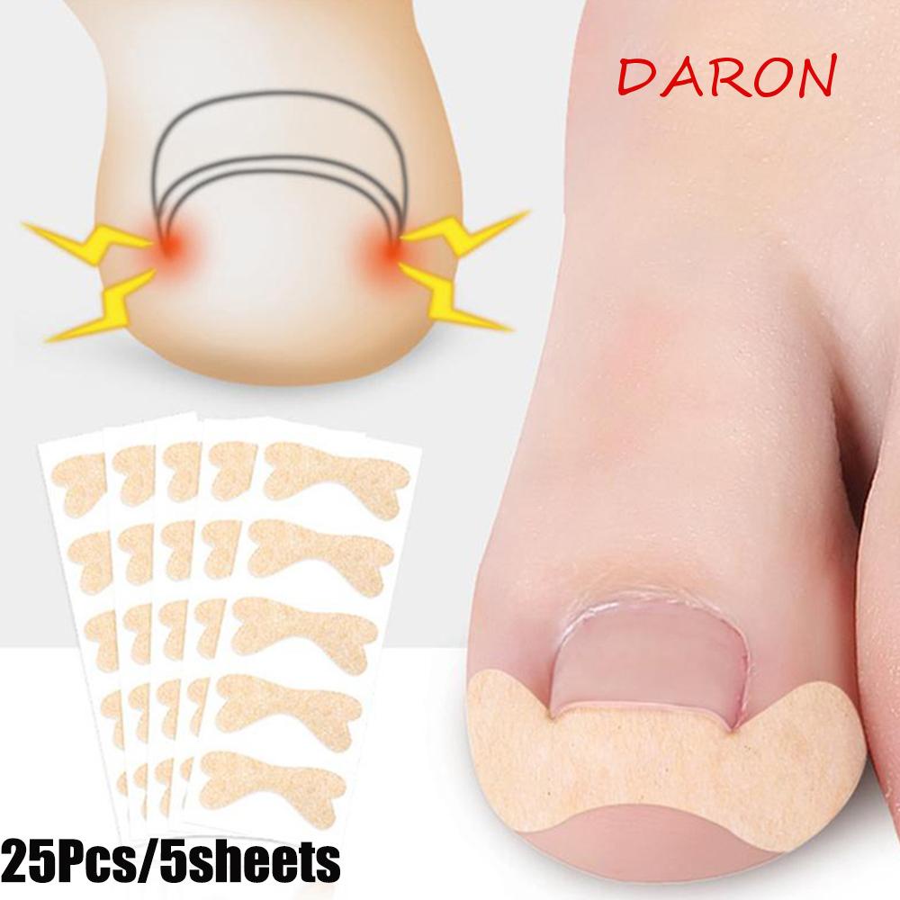 Bộ 25 Miếng Dán Móng Chân Chống Thấm Nước