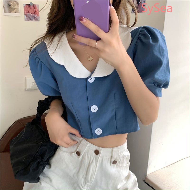 Áo Kiểu Tay Phồng Thời Trang Mùa Hè Cho Nữ