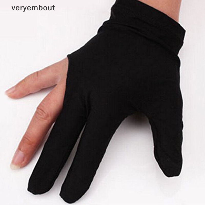 Găng Tay 3 Ngón Hỗ Trợ Chơi Bi Da Chuyên Nghiệp