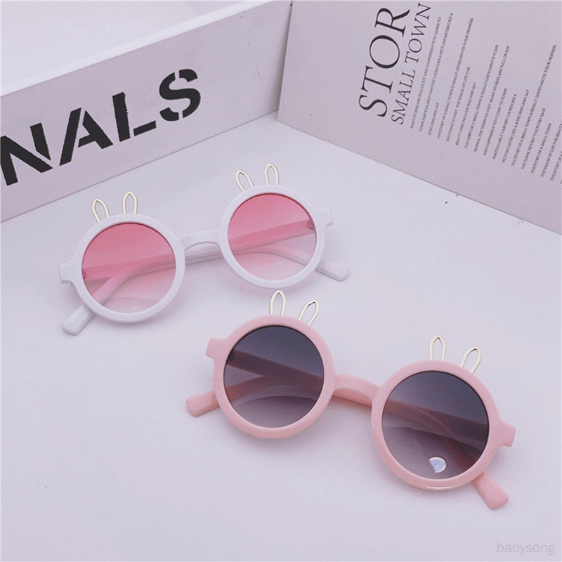 Kính Mát Gọng Tròn Cổ Điển Hợp Thời Trang Cho Bé