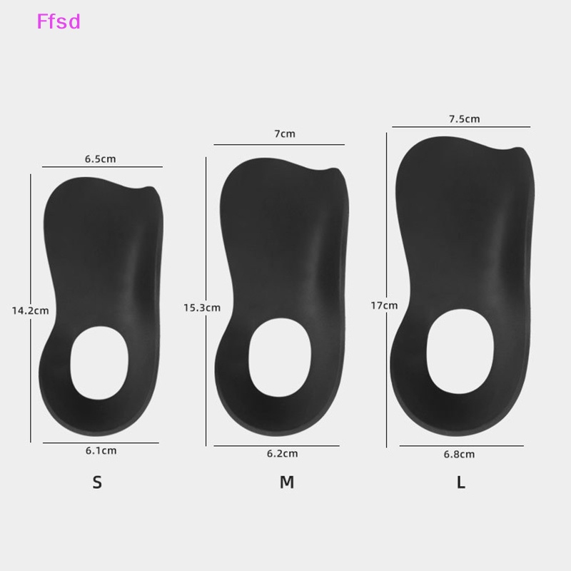 1 Cặp Miếng Lót Giày Hình Chữ O Hỗ Trợ Chỉnh Hình Bàn Chân Giảm Căng Thẳng