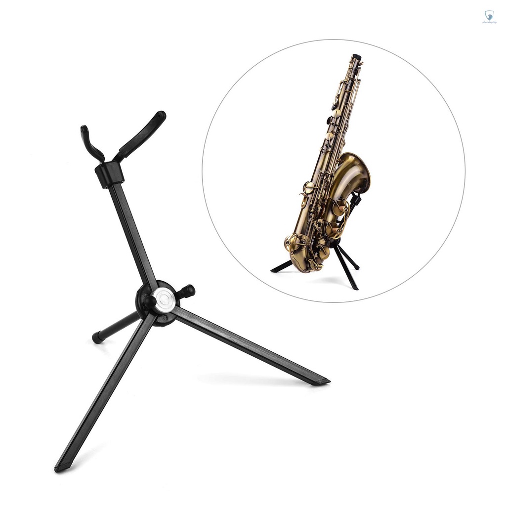Giá Đỡ Sàn Bằng Thép Không Gỉ Có Thể Gập Lại Kèm Túi Đựng Cho Tenor Saxophone