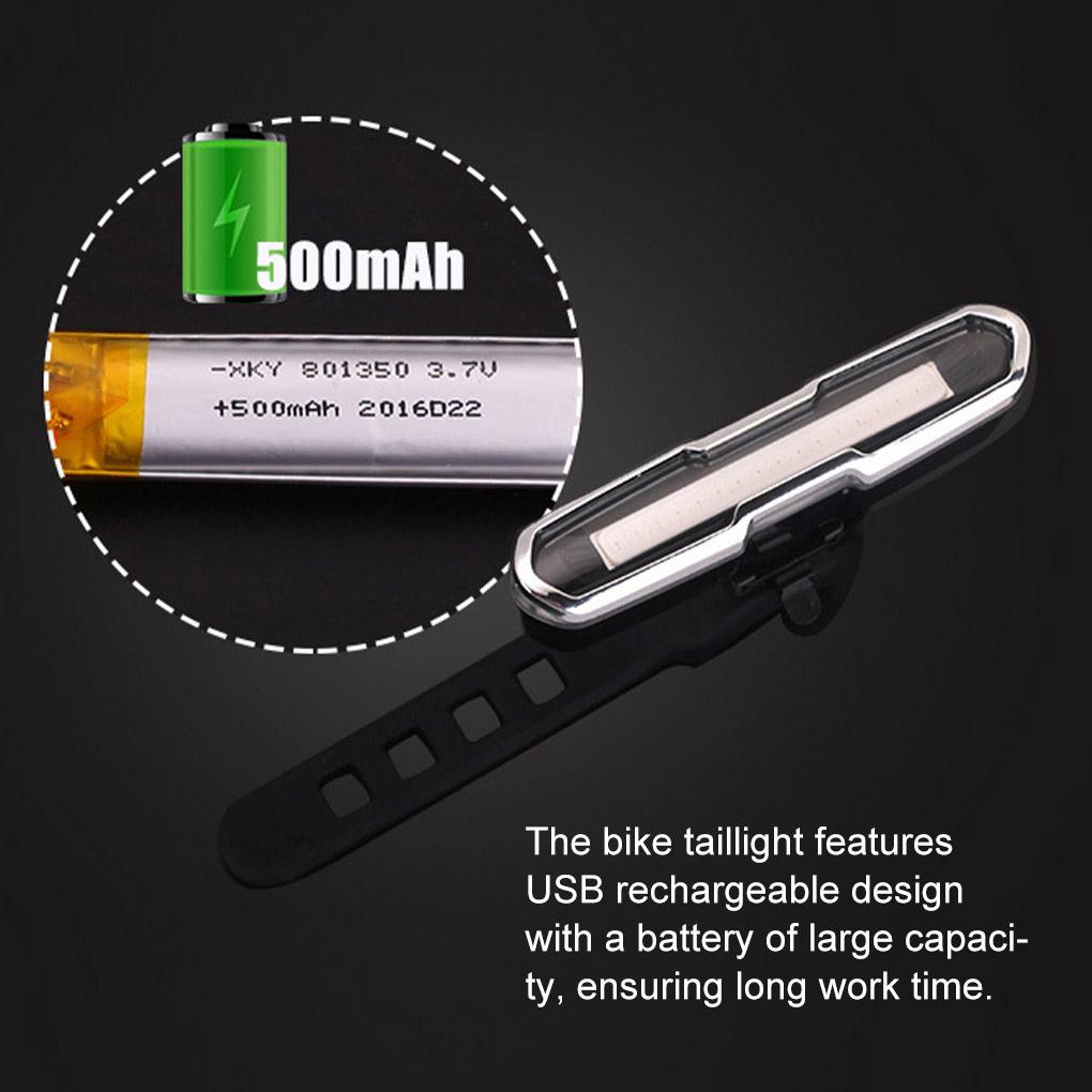 Đèn LED 100Lumens Gắn Phía Trước Xe Đạp Kèm Sạc USB Tiện Dụng