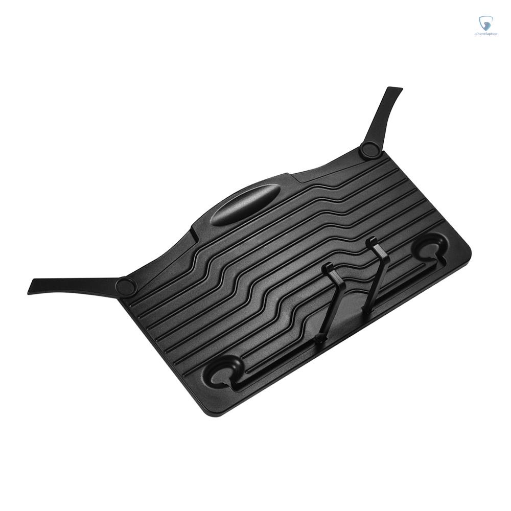 Giá Đỡ Tài Liệu / Điện Thoại / Máy Tính Bảng Mini Để Bàn Bằng Chất Liệu ABS Màu Đen Siêu Nhẹ Tiện Dụng