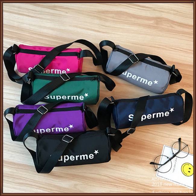 Túi Đeo Chéo Vai Kiểu Thể Thao Bằng Vải Thời Trang Sành Điệu Cho Nữ