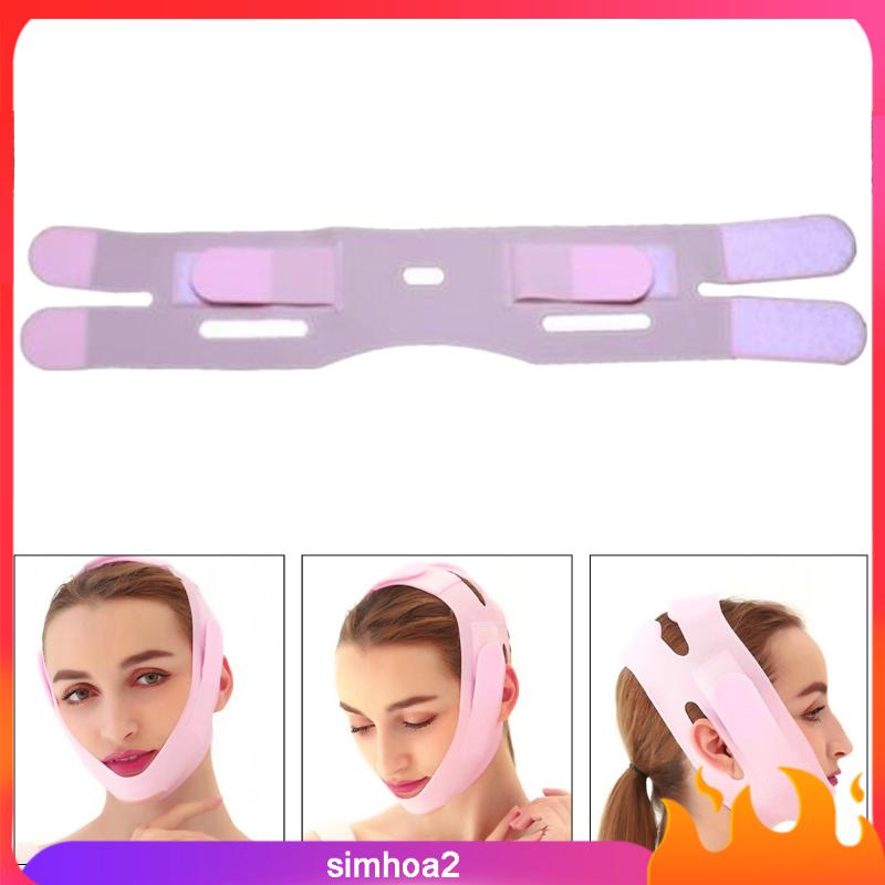 Bộ Giảm Cằm Đôi Màu Trắng Simhoa2
