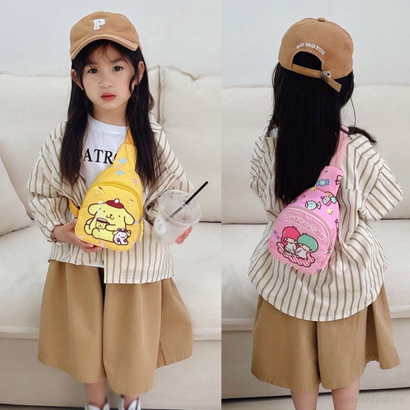 Túi Đeo Chéo Ngực Cỡ Nhỏ Kiểu Hàn Quốc Dễ Thương