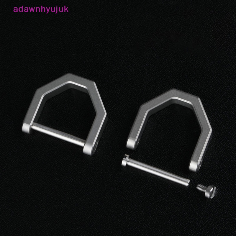 Ổ Khóa Mini Đa Năng Hình Chữ D Bằng Titan Cho Xe Hơi
