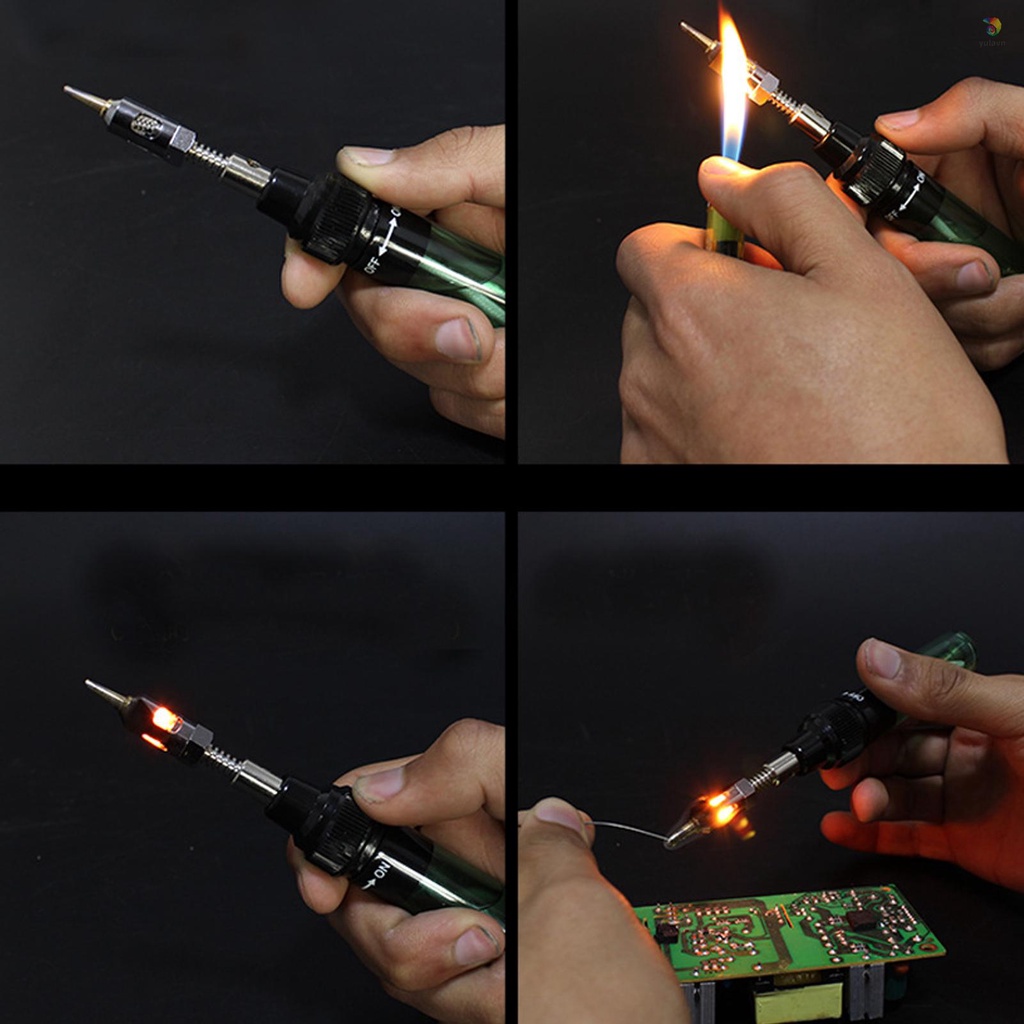 Mỏ Hàn Khí Bằng Sắt T-100 Đa Năng Có Thể Điều Chỉnh Nhiệt Độ